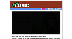 Desktop Screenshot of cellphoneclinic.com